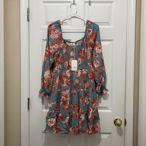 NWT Emily Wonder Smocked Floral Dress